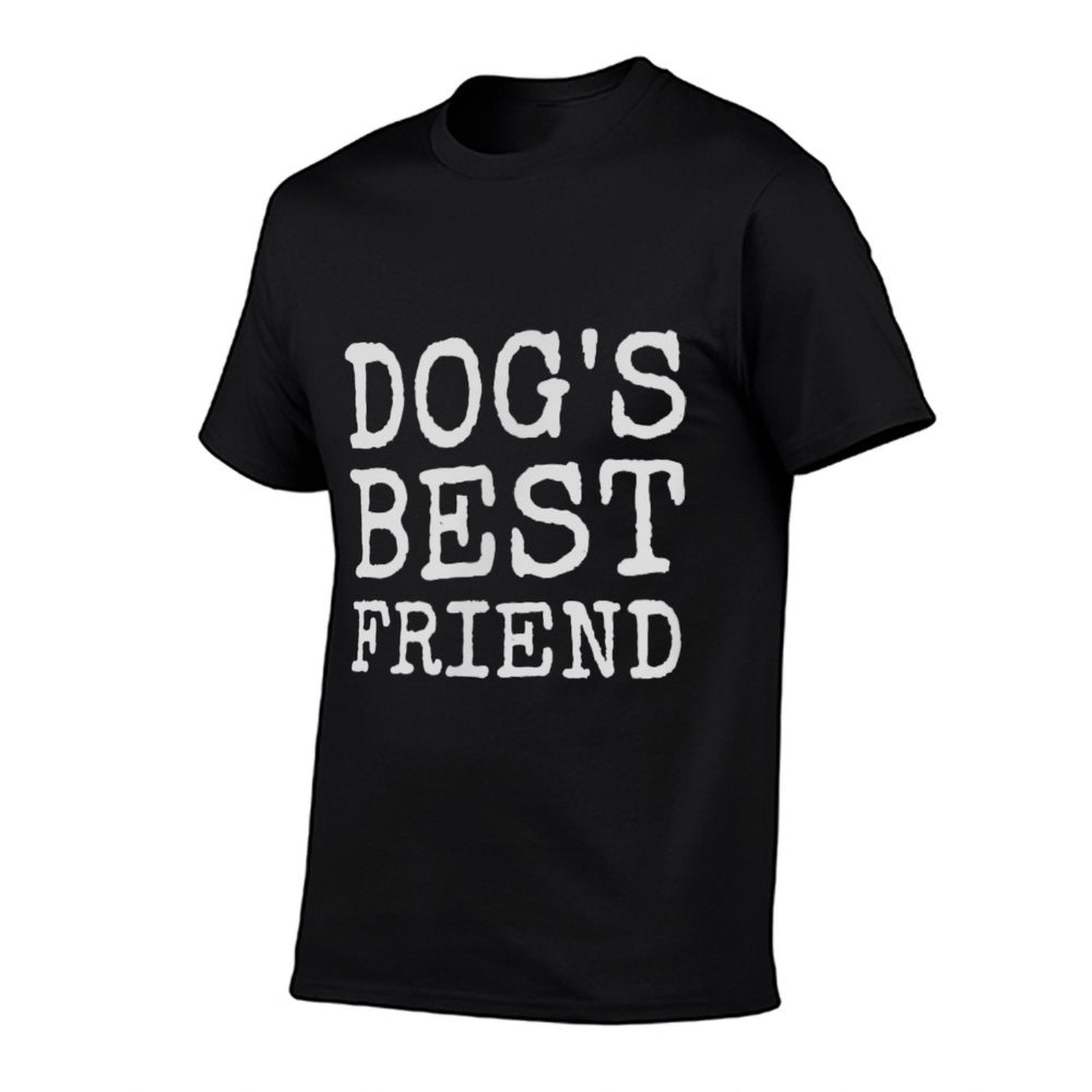 Dogs Best Friend Dog Lover for Humans  Stretchy T-Shirt