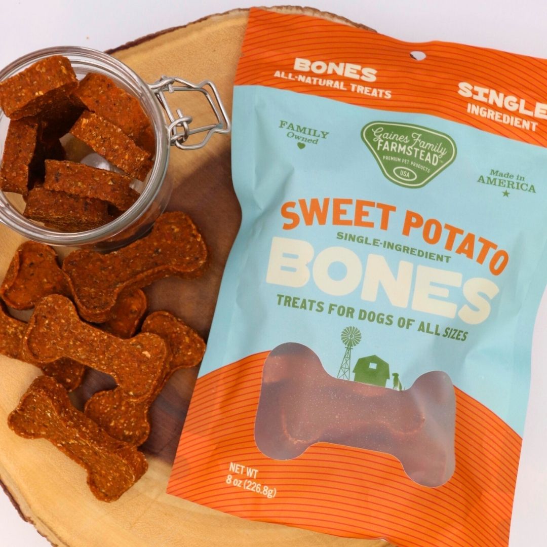 Dog Treats – Sweet Potato Bones | All-Natural & Wholesome