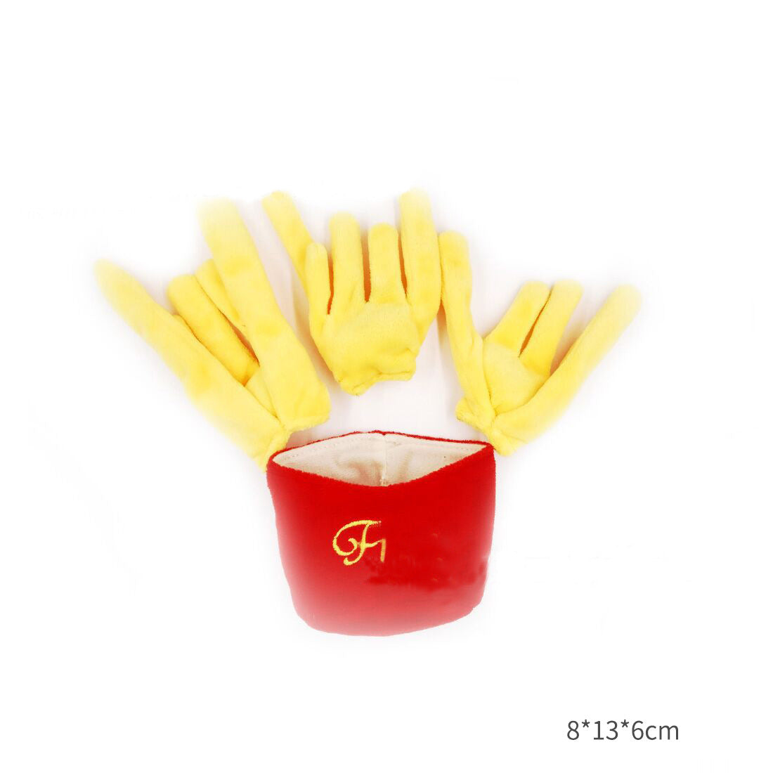 Plush Food Squeaky Dog Toy | Hamburger, Hot Dog, Ice Cream & More