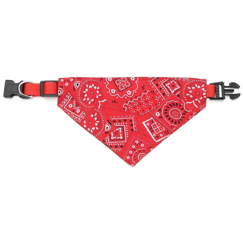 Adjustable Pet Bandana Scarf for Dogs & Cats | Stylish & Comfortable