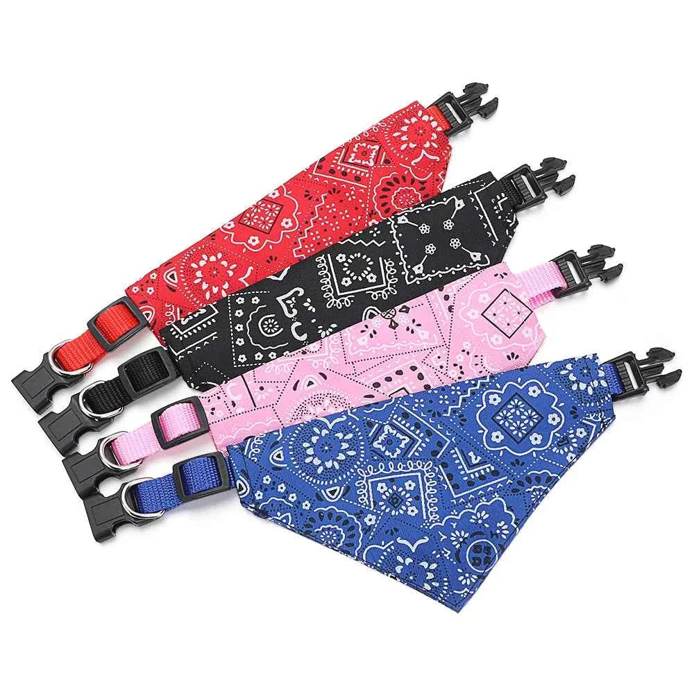 Adjustable Pet Bandana Scarf for Dogs & Cats | Stylish & Comfortable