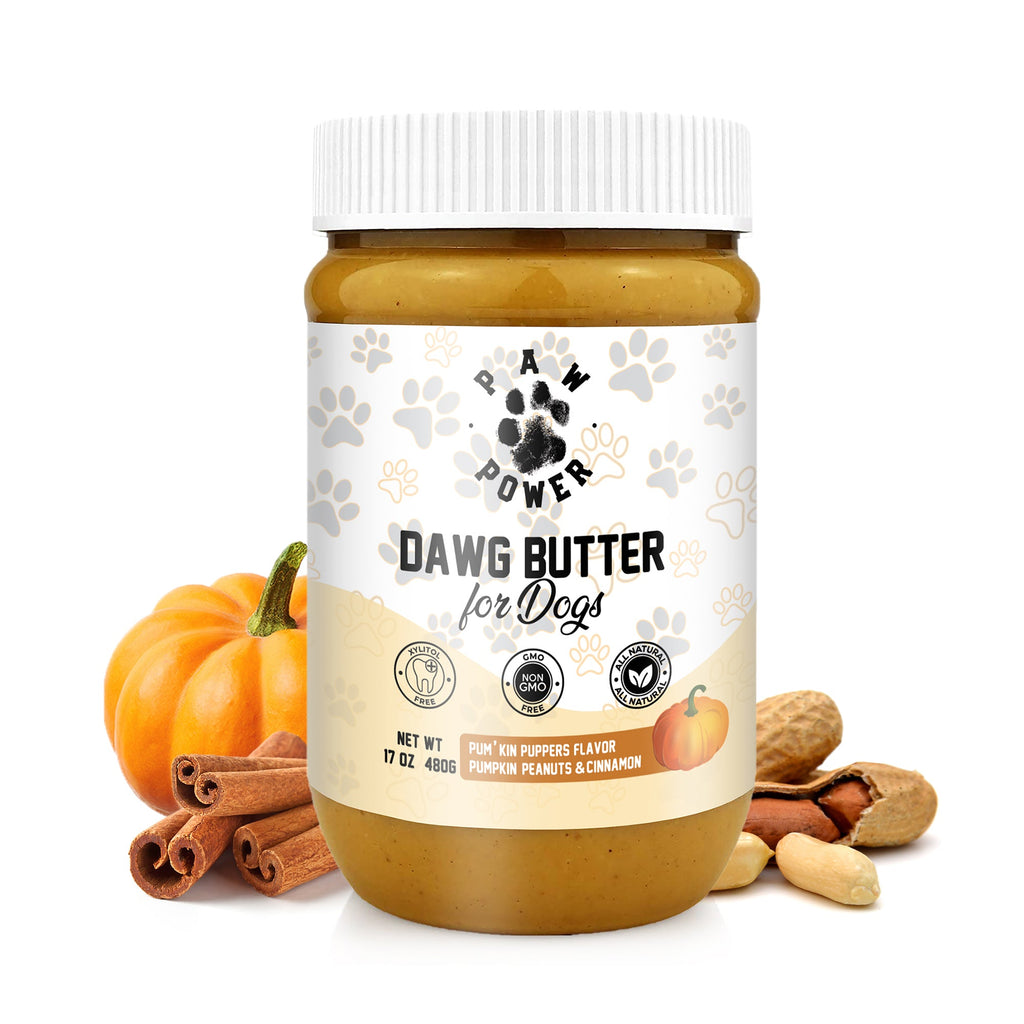Dawg Butter – Pum'kin Puppers Flavor | Natural Peanut Butter Dog Treat