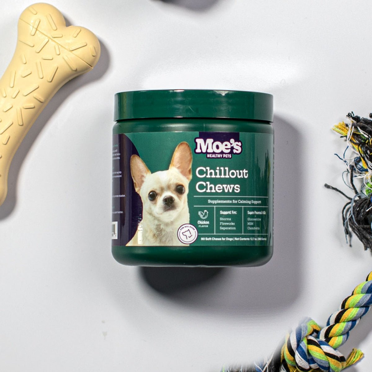 Dog Calming Treats – Chillout Chews | Natural Anxiety Relief for Dogs