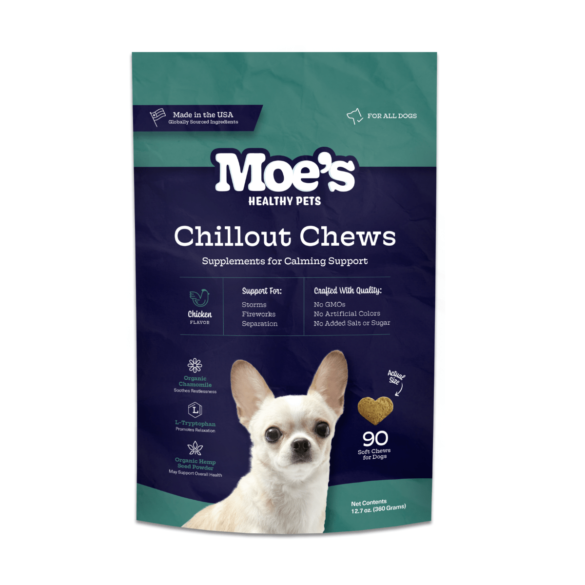 Dog Calming Treats – Chillout Chews | Natural Anxiety Relief for Dogs