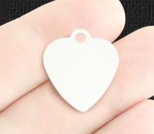 I Love My Therapy Dog Clip On Charm Dog Lover Gift Stainless Steel Engraved Heart Charm Therapy Dog Accessory