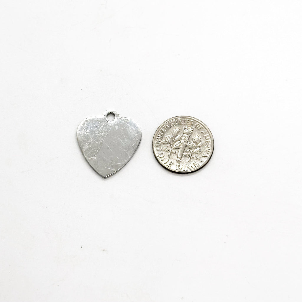 I Love My Therapy Dog Clip On Charm Dog Lover Gift Stainless Steel Engraved Heart Charm Therapy Dog Accessory