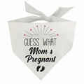 Pregnancy Announcement Dog Bandana | 'Guess What?' Pet Reveal Accessory