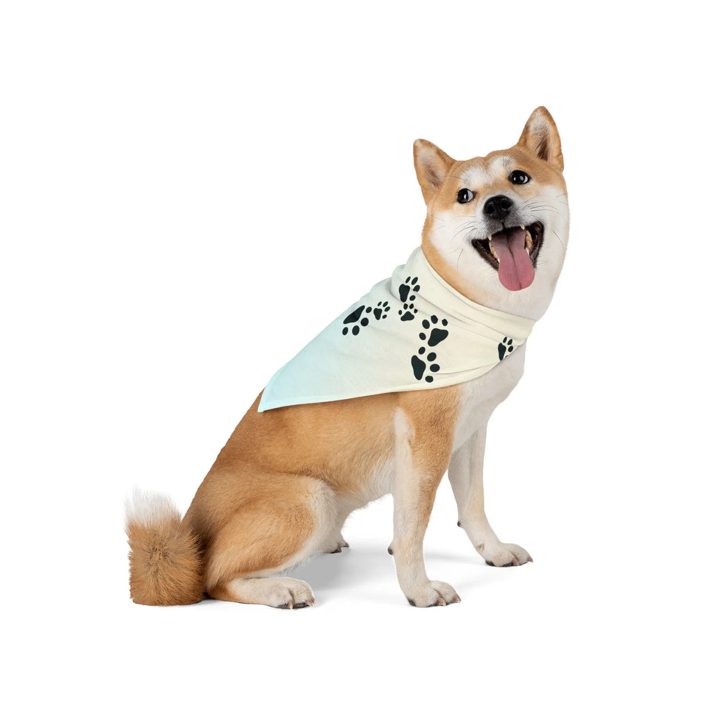 Dog wear Bandana paw print| Stylish Pet Accessory for Dogs & Cats